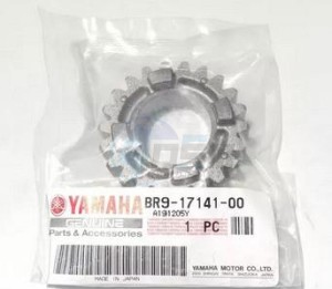 Product image: Yamaha - BR9171410000 - GEAR, 4TH PINION 