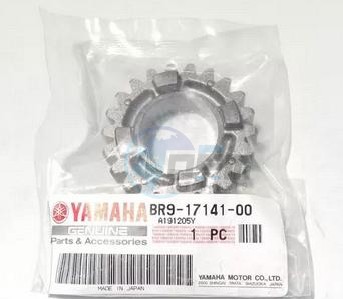 Product image: Yamaha - BR9171410000 - GEAR, 4TH PINION  0