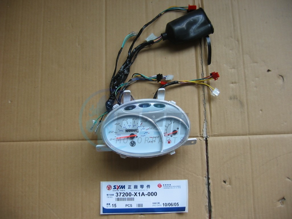 Product image: Sym - 37200-X1A-000 - SPEEDOMETER  0