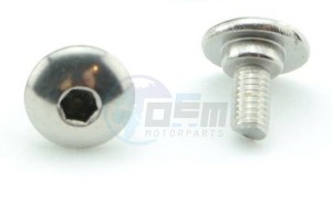 Product image: Gilera - AP8152339 - Screw w/ flange M5x9 