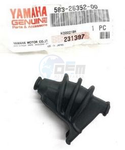 Product image: Yamaha - 583263520000 - COVER, DECOMPRESSION WIRE 