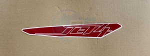 Product image: Sym - 87124-XA4-000-T1 - L.FR.COVER STRIPE A(RED) 