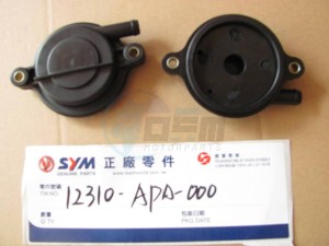 Product image: Sym - 12310-APA-000 - CYL.HEAD L.SIDE COVER (WITHOUT O-RING) 