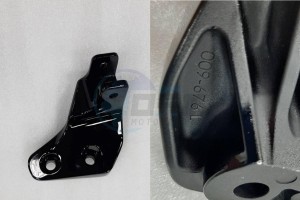 Product image: Sym - 50620-TL1-000 - L. PILLION STEP HOLDER 