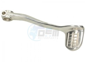 Product image: Aprilia - 969421 - Kickstart lever, steel with rubber gromm 