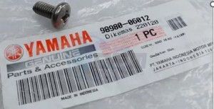 Product image: Yamaha - 989800601200 - SCREW, BIND 