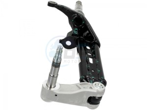 Product image: Piaggio - 6501645 - LH FORK/STEERING COLUMN 