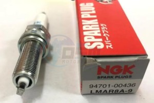 Product image: Yamaha - 947010043600 - PLUG, SPARK (LMAR8A-9) 