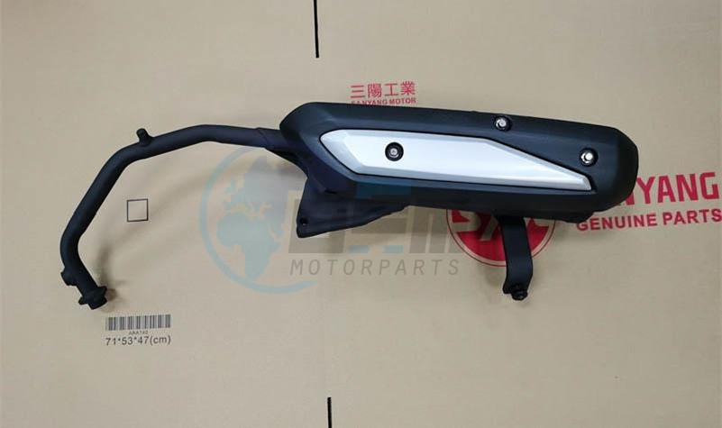 Product image: Sym - 18000-AW4-020 - EXH. MUFFLER ASSY.  0