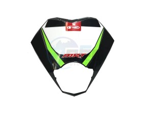 Product image: Rieju - 0/R00.620.5010 - GREEN FRONT HEADLAMP HOLDER 