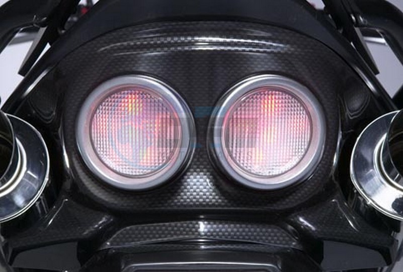 Product image: Suzuki - 990D0-44G25-PAD - TAIL LIGHT COVER CARBON LOOK  0