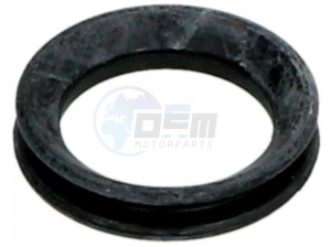 Product image: Aprilia - 273419 - Dust cover for rear brake (engine side) 