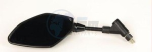 Product image: Yamaha - B67262800100 - REAR VIEW MIRROR ASSY (LEFT) 