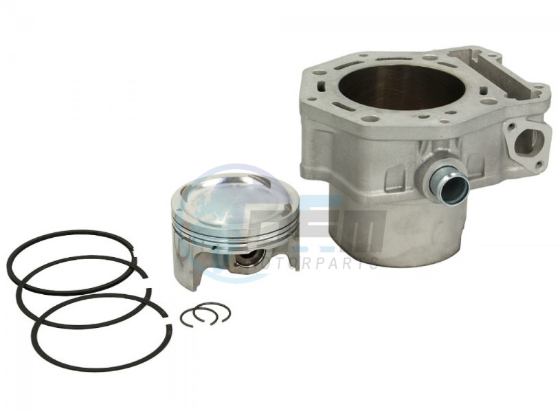 Product image: Piaggio - 874989 - CYLINDER/PISTON/PIN/CIRCLIPS/GR.  0