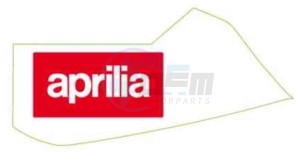 Product image: Aprilia - 894080 - .DECAL 