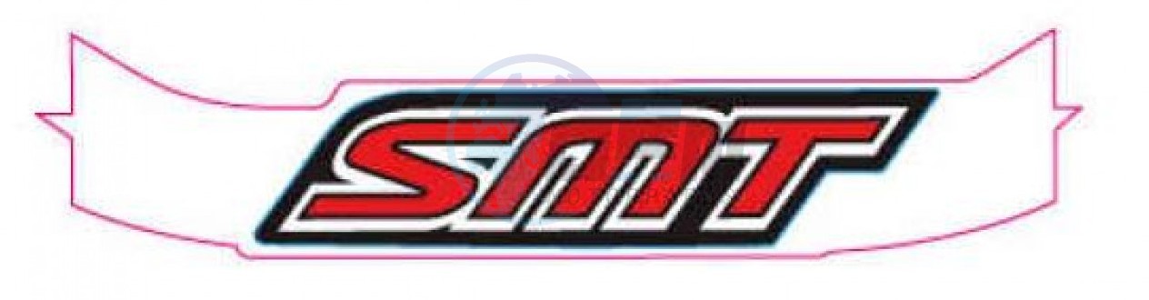 Product image: Gilera - 2H000018 - Right-left tail fairing decal SMT  0