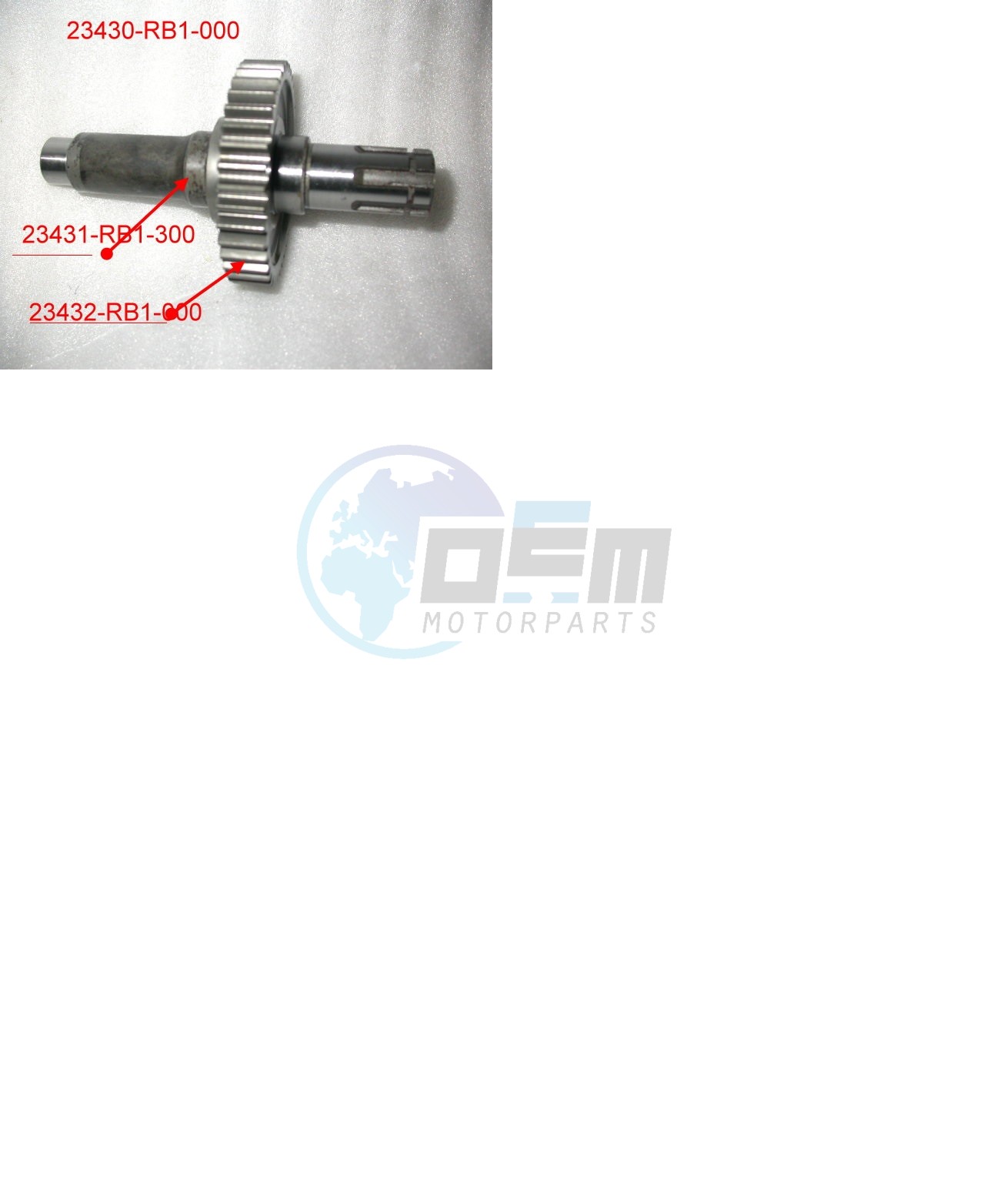 Product image: Sym - 23430-RB1-000 - KIT REMPLACEMENT 23430-RB1-000  0