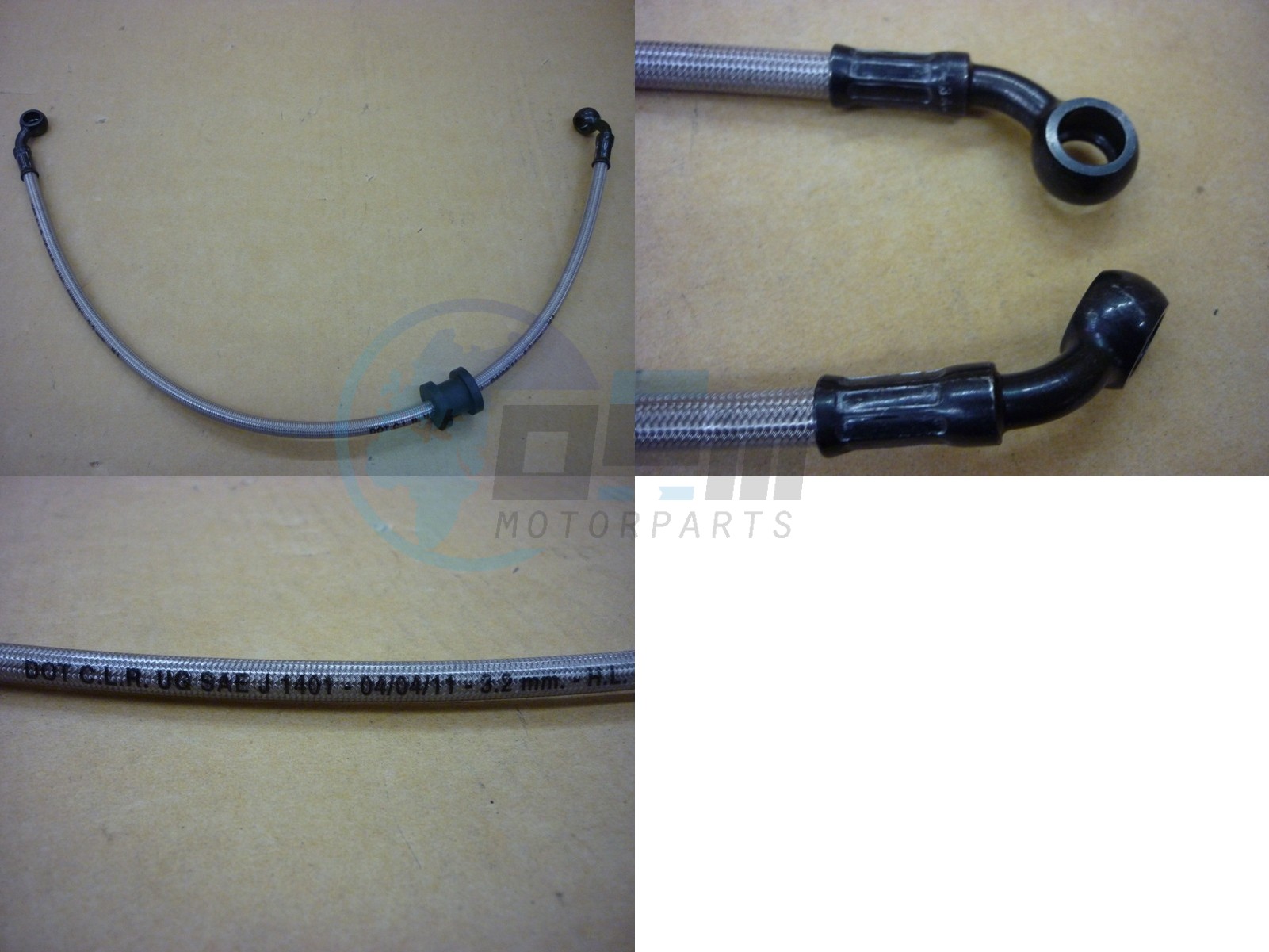 Product image: Sym - 43312-L3A-000-A2 - RR. BRAKE HOSE B  0