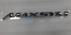 Product image: Sym - 87126-TL1-000 - R. BODY COVER EMBLEM (MAXSYM) 