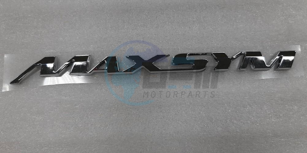 Product image: Sym - 87126-TL1-000 - R. BODY COVER EMBLEM (MAXSYM)  0