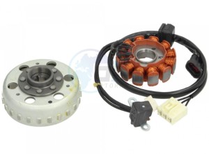 Product image: Piaggio - 640297 - A.C.GENERATOR ASSY 