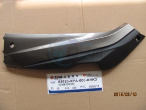 Product image: Sym - 83620-XPA-000-KHK3 - L. SIDE COVER 