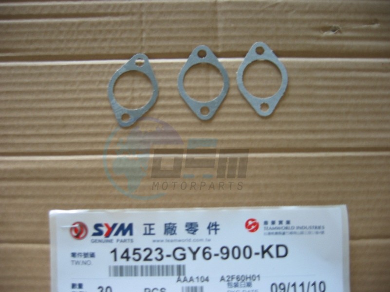 Product image: Sym - 14523-GY6-900-KD - TENSIONER LIFTER GASKET  0