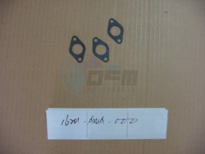 Product image: Sym - 16201-AGB-000 - CARB. INSULATOR GASKET 