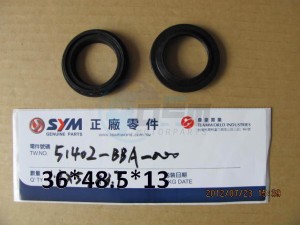 Product image: Sym - 51402-BBA-000 - FR CUSHION SEAL RUBBER 