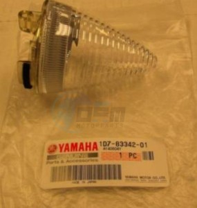 Product image: Yamaha - 1D7833420100 - LENS, FLASHER 2 