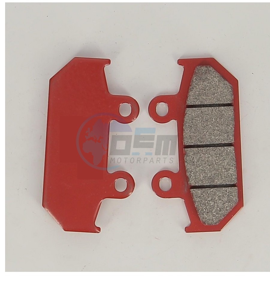 Product image: Cagiva - 8A0074181 - FRONT BRAKE PADS SET  0