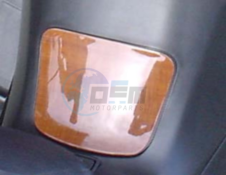 Product image: Suzuki - 990D0-05H07-BRW - FUEL TANK CAP COVER AN400K7. BROWN WOOD  0