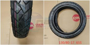 Product image: Sym - 42710-NH1-000 - RR.TIRE (130/80-17) 