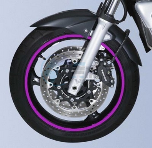 Product image: Suzuki - 990D0-WHEEL-PUR - WHEEL DECAL, ONE WHEEL  0