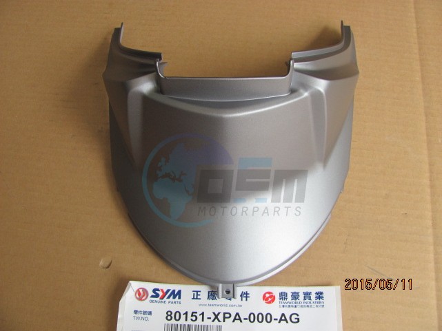 Product image: Sym - 80151-XPA-000-AG - CENTER COVER  0