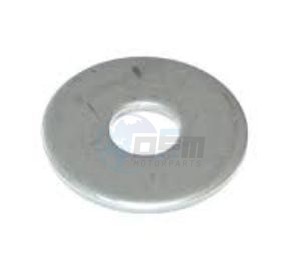 Product image: Yamaha - 902011242600 - WASHER, PLATE(663) 