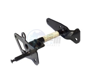 Product image: Piaggio - 668461 - PLATE ATTACHEMENT BRACHET WITH P.I. 