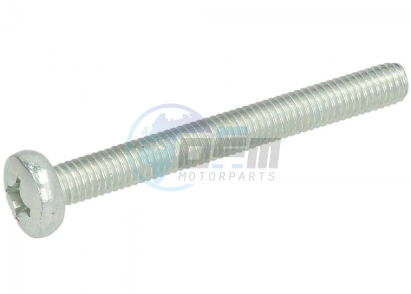 Product image: Piaggio - 672916 - SCREW CYL. HEAD CROSS MOULD M6X55  0