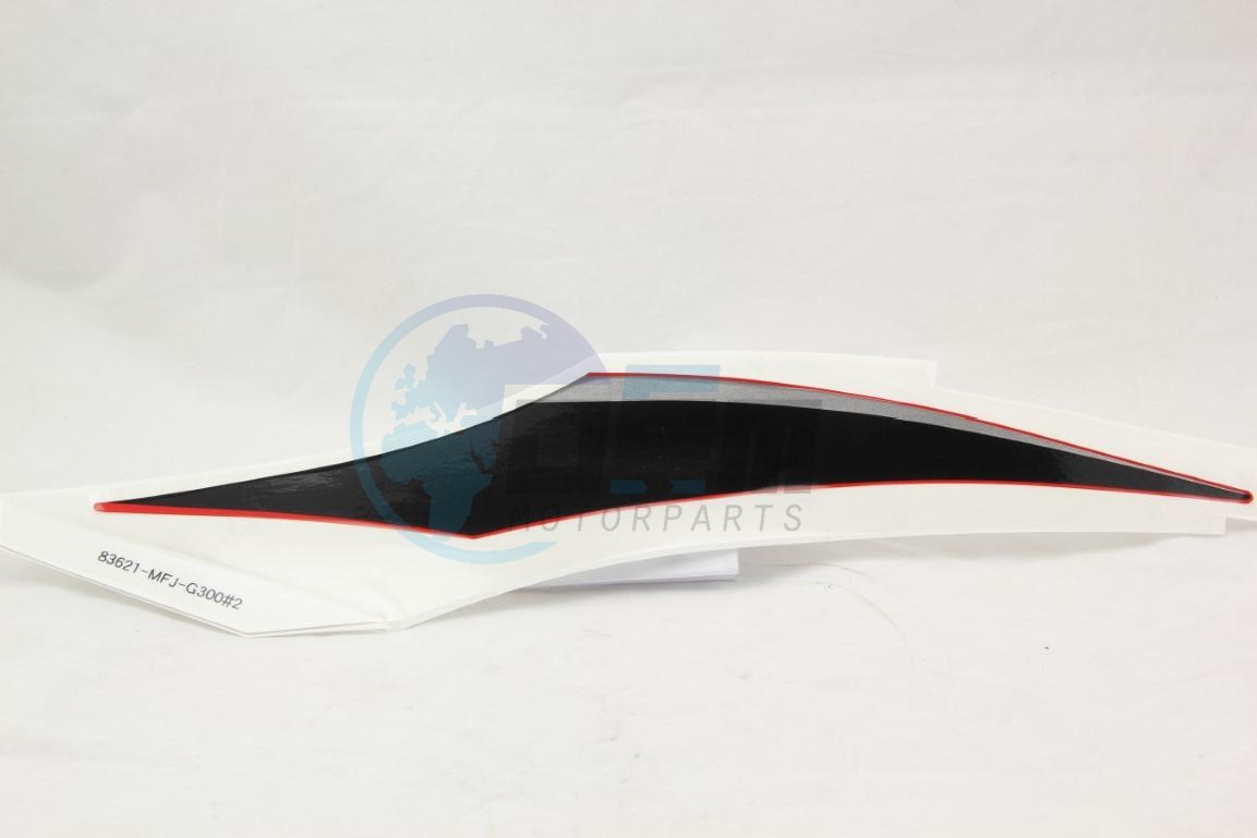 Product image: Honda - 83621MFJG30ZB - STRIPE,L R*TYPE2*  0