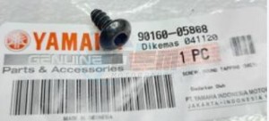 Product image: Yamaha - 901600580800 - SCREW, ROUND TAPPI 