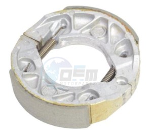 Product image: Yamaha - 5WGX25340000 - BRAKE SHOE COMP. 