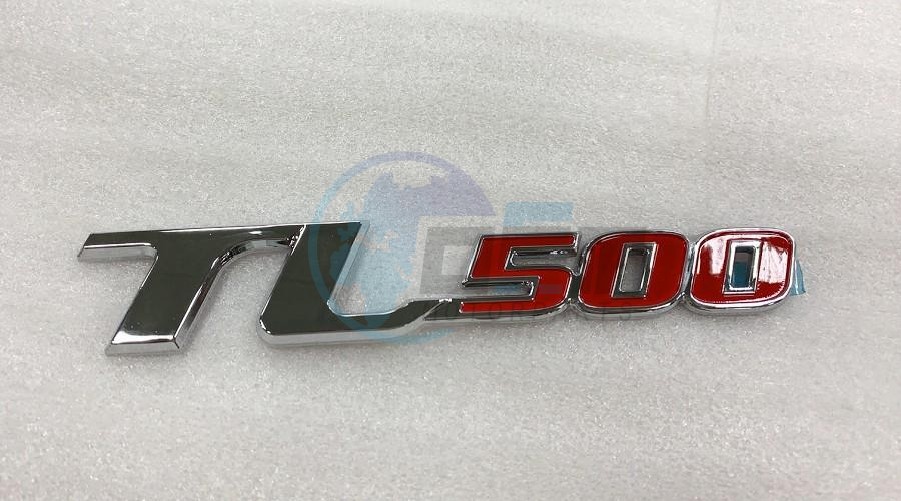 Product image: Sym - 87126-TL1-100 - R. BODY COVER EMBLEM (TL500)  0