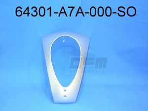 Product image: Sym - 64301-A7A-000-SO - FR COVER COMP. 