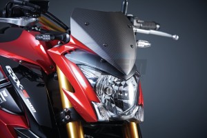 Product image: Suzuki - 990D0-04K55-CRB - Carbon display cover GSX-S 1000 