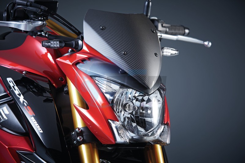 Product image: Suzuki - 990D0-04K55-CRB - Carbon display cover GSX-S 1000  0