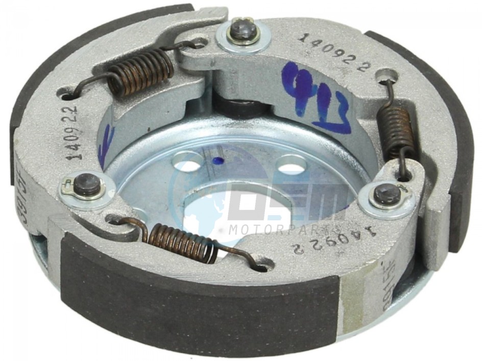 Product image: Vespa - CM100205 - Centrifugal clutch assy   0