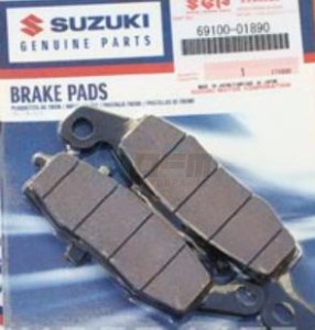 Product image: Suzuki - 69100-01890 - Pad set 