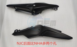 Product image: Sym - 83600-NJC-000-KC - L.BODYCOVER(BK-007U) 