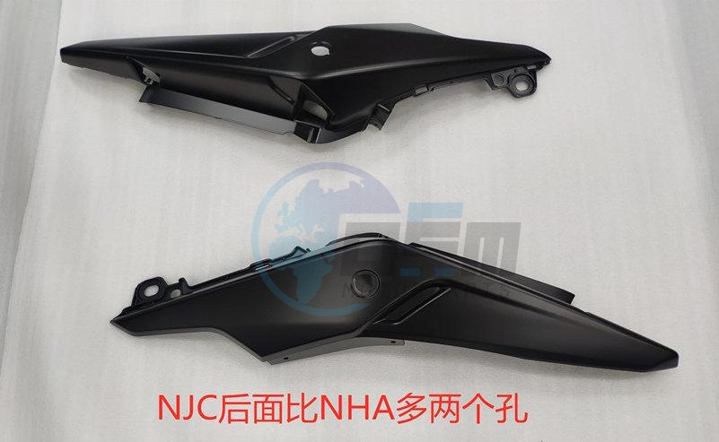 Product image: Sym - 83600-NJC-000-KC - L.BODYCOVER(BK-007U)  0