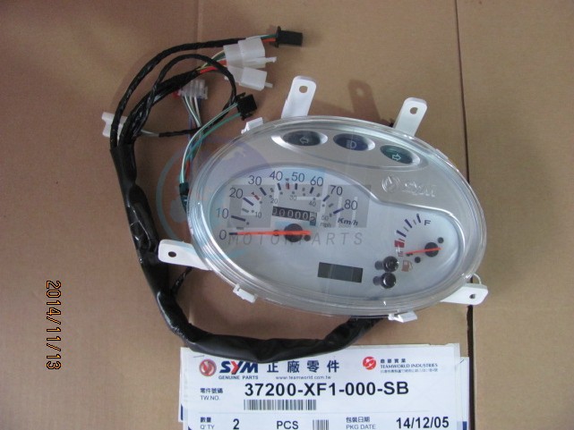 Product image: Sym - 37200-XF1-000-SB - METER(S-880S)  0